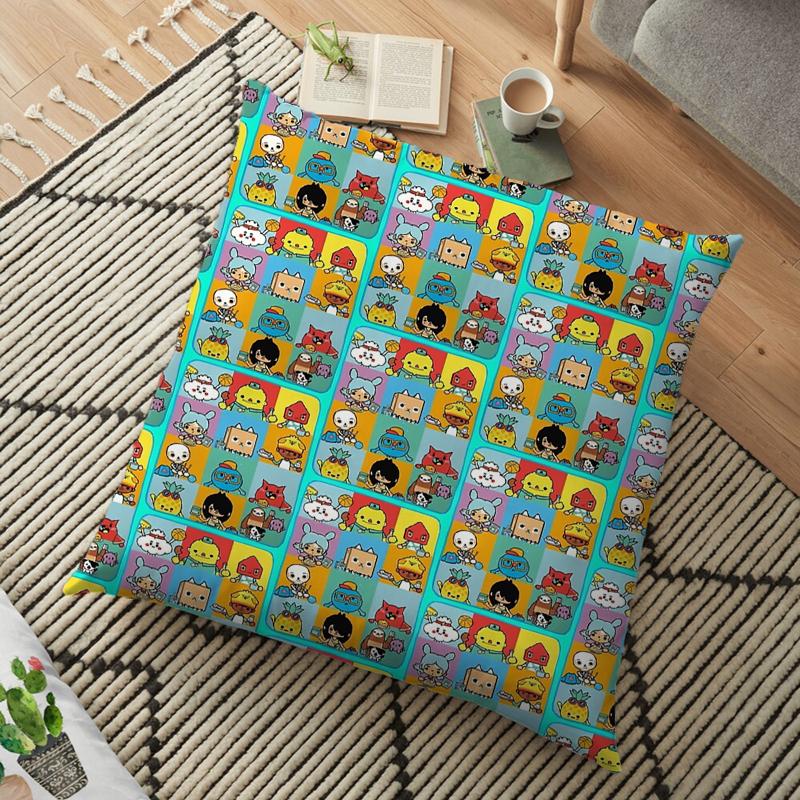 Чехол для подушки Toca Life World, наволочка Toca Boca для домашнего стула, детская комната, мягкая декоративная наволочка 45*45 см