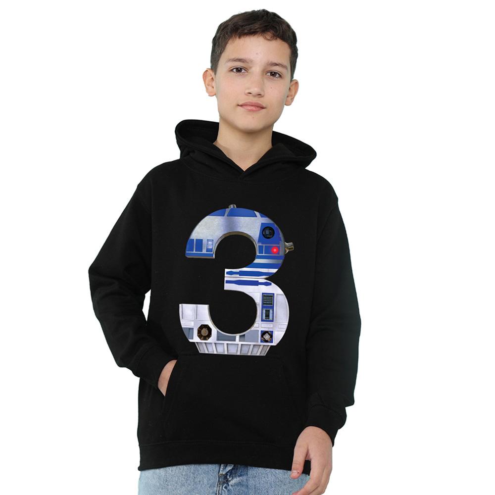 Star Wars Childrens/Kids R2-D2 3 Hoodie