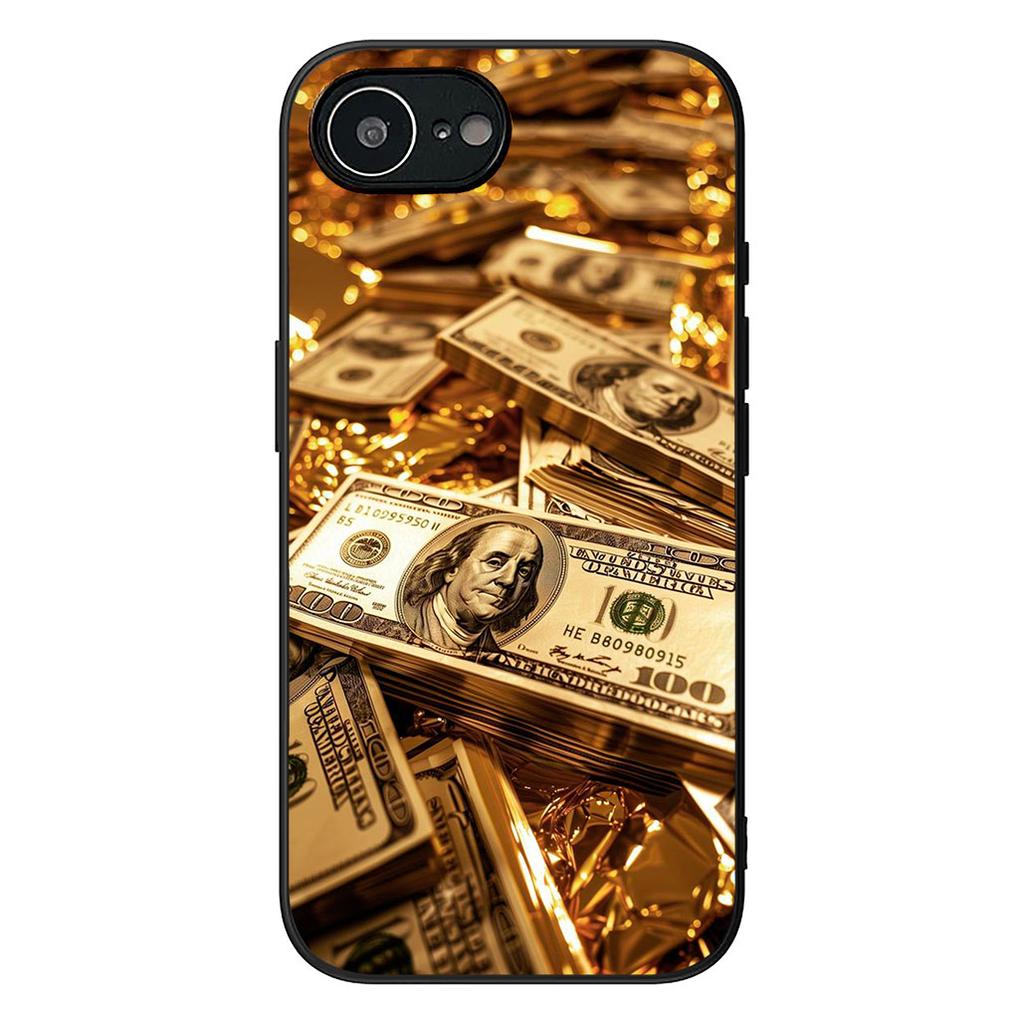 Money 100 D-Dollar Phone Case for Samsung Galaxy S22 S21 S20 FE Ultra Plus A35 A36 A37 A33 A34 A04 A71 Cover Casing