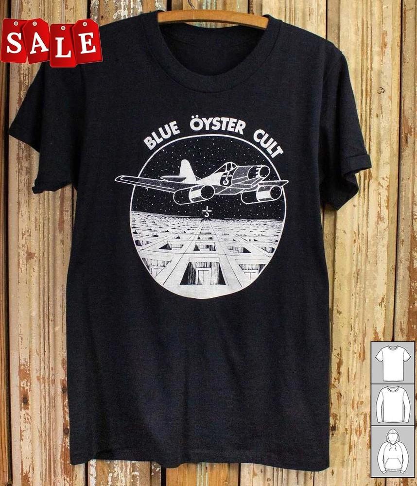 Новая унисекс футболка Blue Oyster Cult Secret Treaties Concert Unisex S5XL Футболка LL480