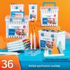 Deli Dual-Tip Water-Based Marker Pen Set