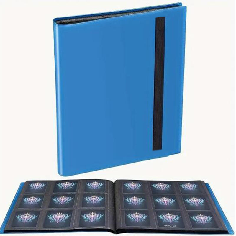 Trading Card 4/9/12 Pocket Card Holder Album PP Cover Durable Perfect for Storage Game Sports ID Cards Portable Cards Album Case for Collection
