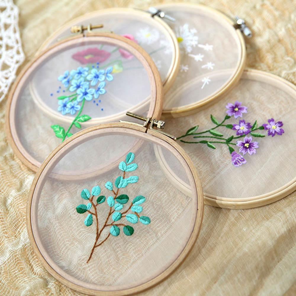 DIY ремесла игольная нить иглопробивные пяльцы для вышивания цветов набор для вышивки крестом