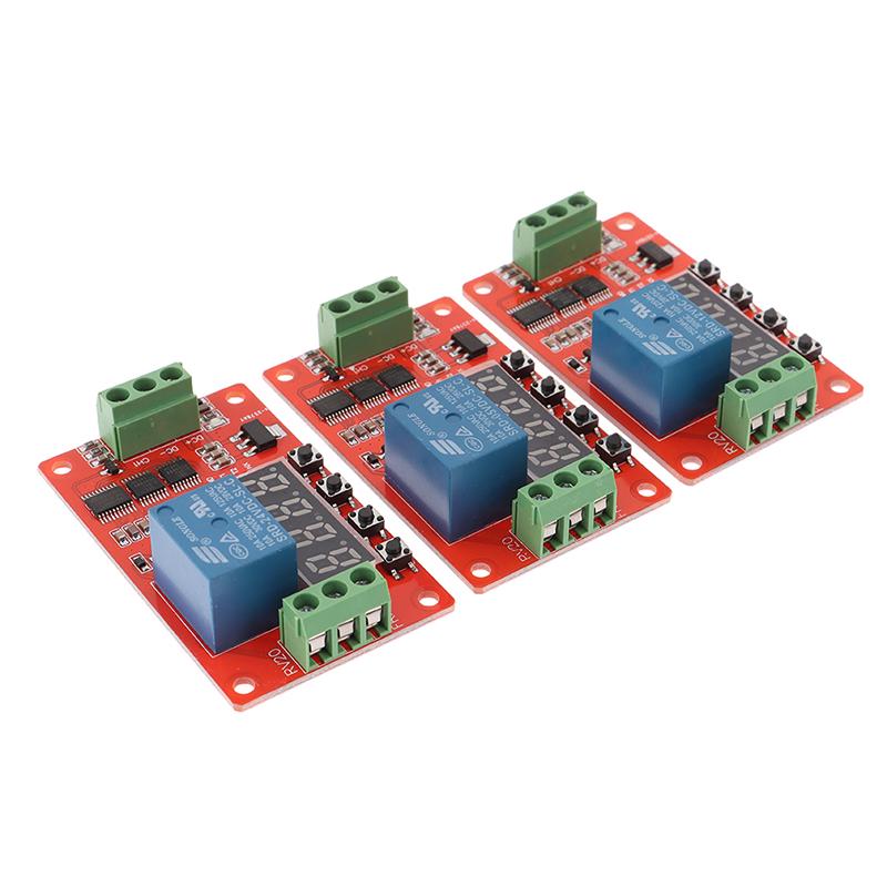 Модуль многофункционального реле Frm01 DC 5/12/24В 1 канал, таймер задержки цикла, переключатель