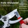 Knife Sharpener Hardware Tools Multi-Functional Sharpener Knife Scissors Garden Scraper Fine Grinding Knife Sharpener