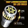 2 шт. P21W Led 1156 BA15S PY21W BAU15S BAY15D P21/5W 1157 Светодиодные лампы T20 7440 W21W WY21W 7443 W21/5W 42SMD Автомобильный указатель поворота Задний тормоз Авто лампа