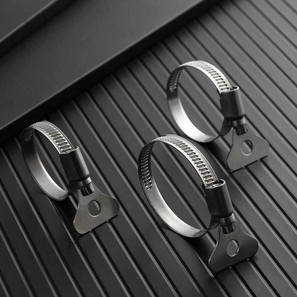 1Pcs Useful Welding Handle Repair Tool Hardware Exhaust Pipe Clip T Bolt Hose Clamps Stainless Steel