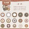 Journal GO 30pcs Vintage Round Memo Pads Material Paper Junk Journal Scrapbooking Planner Decoration Background Paper