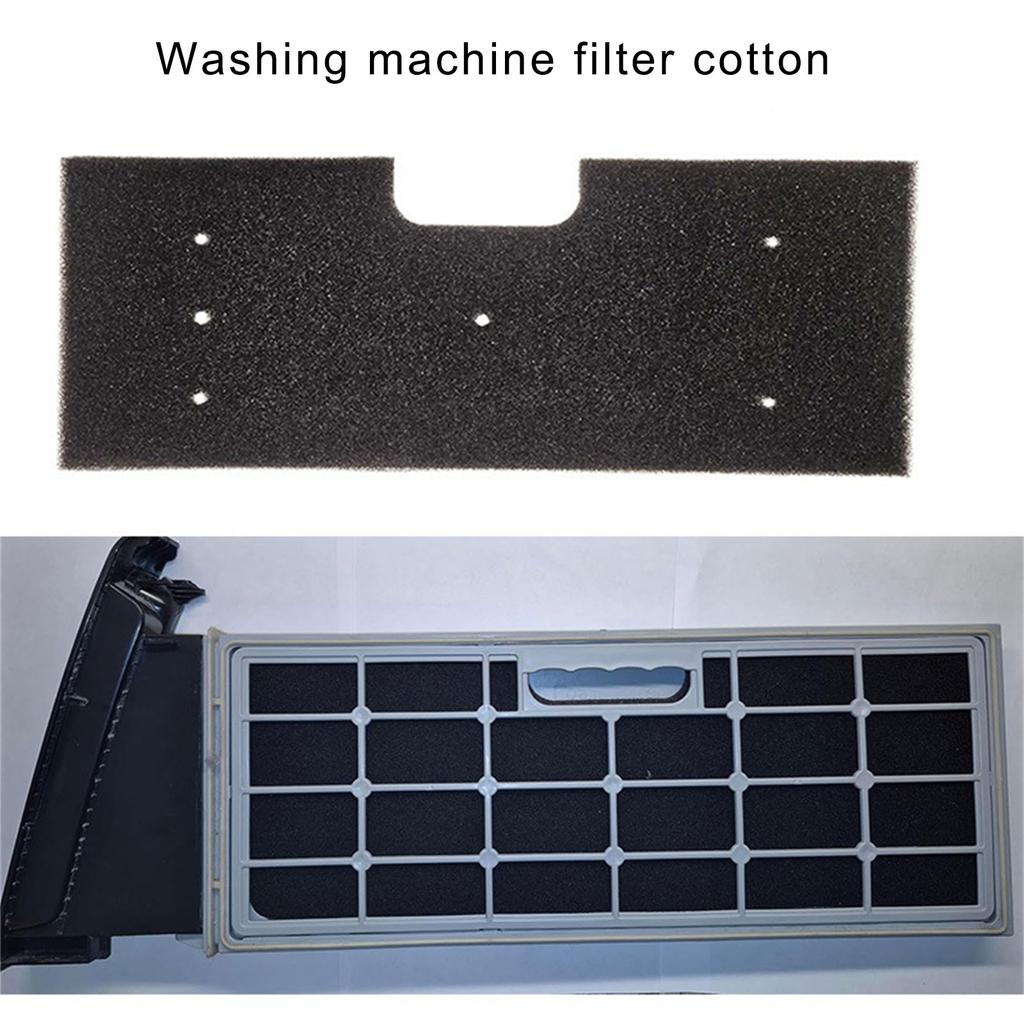 Упаковка 2/4 шт. Сменный фильтр для ворса Моющийся и многоразовый фильтр Поролоновый фильтр Текстурный фильтр Хлопковый фильтр Подходит для стиральной машины с сушкой