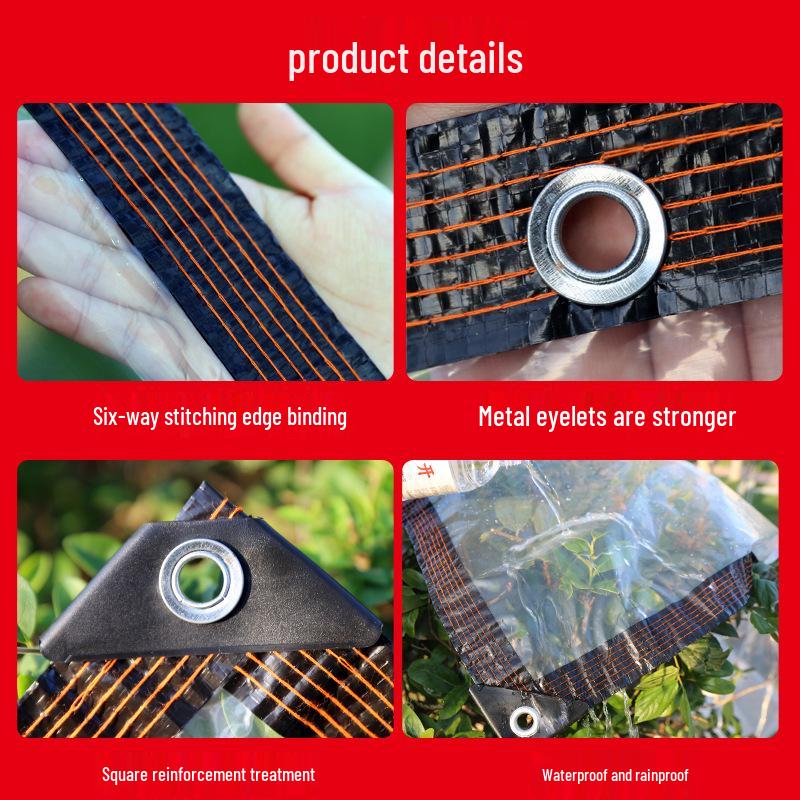 Прозрачная ветрозащитная дождевая ткань: Защита от холода и теплоизоляция для теплиц