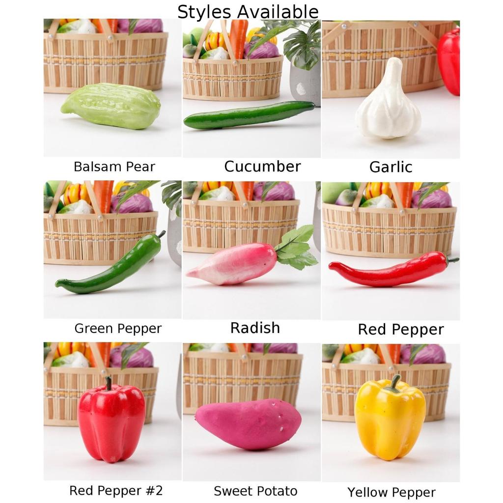 Имитация овощей 2022 1 шт. Искусственные продукты красивые