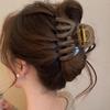 Funny Pumpkin Hair Claw Large Shark Clip Simple Hair Grab  Daily