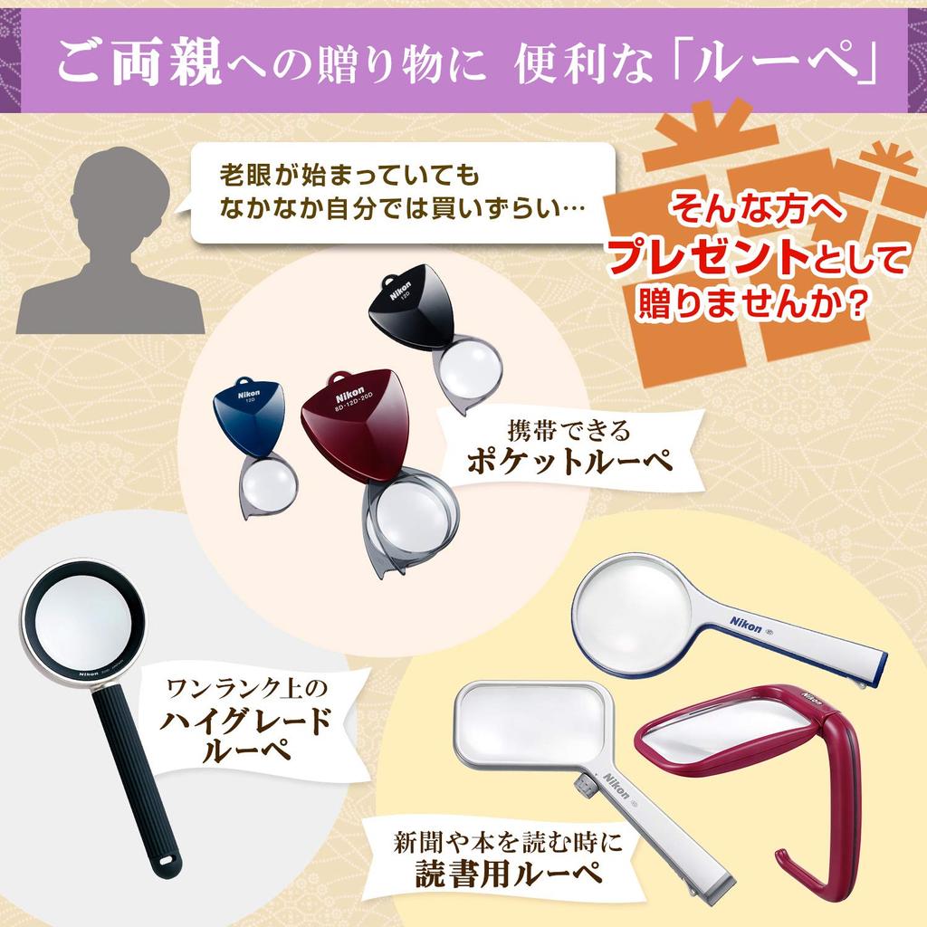 Nikon Лупа высокого класса 14D AS в (3.5x/с футляром) (Сделано в Японии)