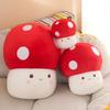 Adorable Mushroom Plush Toy Stuffed Doll With Pp Cotton Filling For Kids Gift
