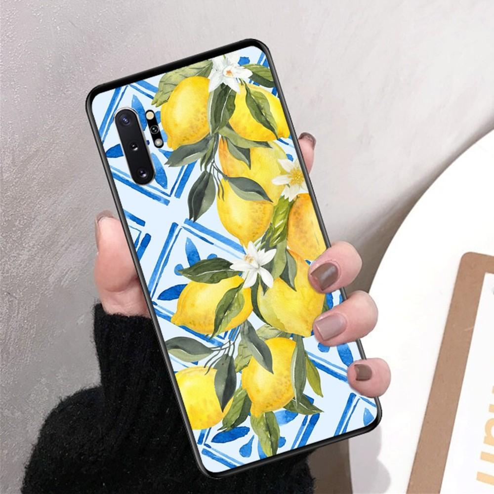 Фруктовый чехол-лимон для телефона Samsung Note 8 9 10 20 Pro Plus Lite M 10 11 20 30 21 31 51 A 21 22 42 02 03