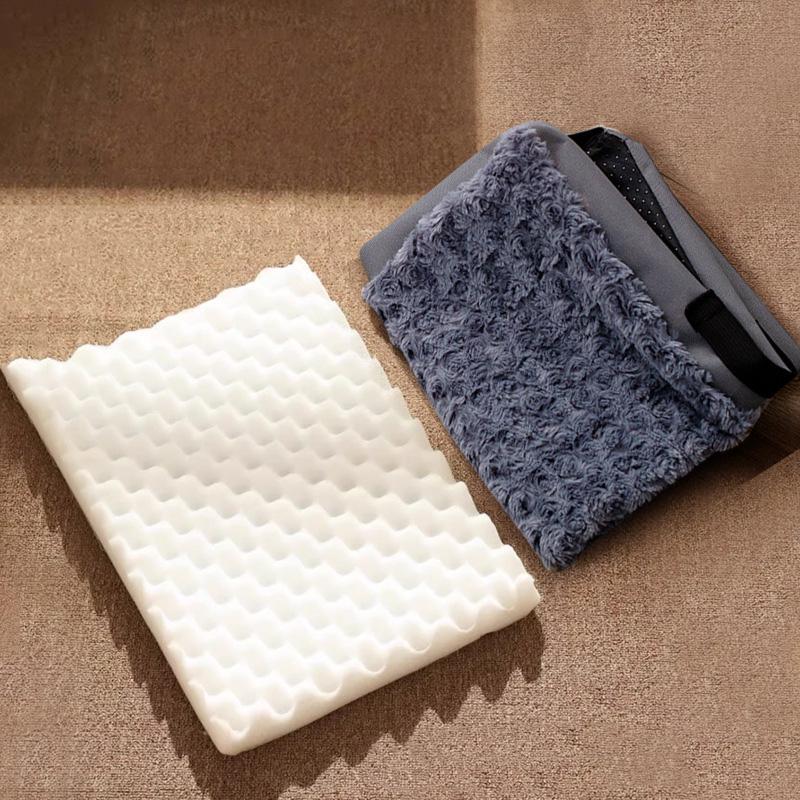 Утолщенный съемный коврик для питомца, нескользящее дно, устойчивый к жеванию, подстилка для собаки, кошки, моющаяся подушка, всесезонное использование, прочная лежанка для животного, удобный напольный коврик