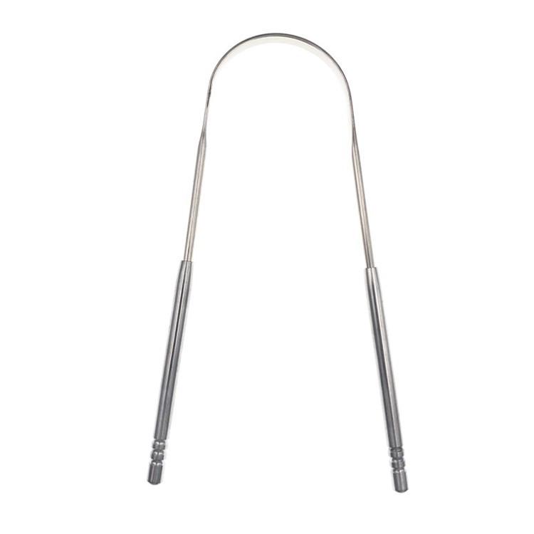 Stainless Steel Tongue Cleaner and Scraper Tool