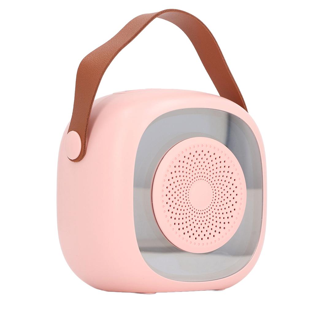 Мини-караоке-машина с длительным сроком службы батареи для детей и взрослых, беспроводной портативный Bluetooth-динамик с