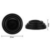 10Pcs Car Door Shockproof Pad Silent Gasket Shock-absorbing Stickers for Trunk Sound Insulation Pads Thickening Cushion