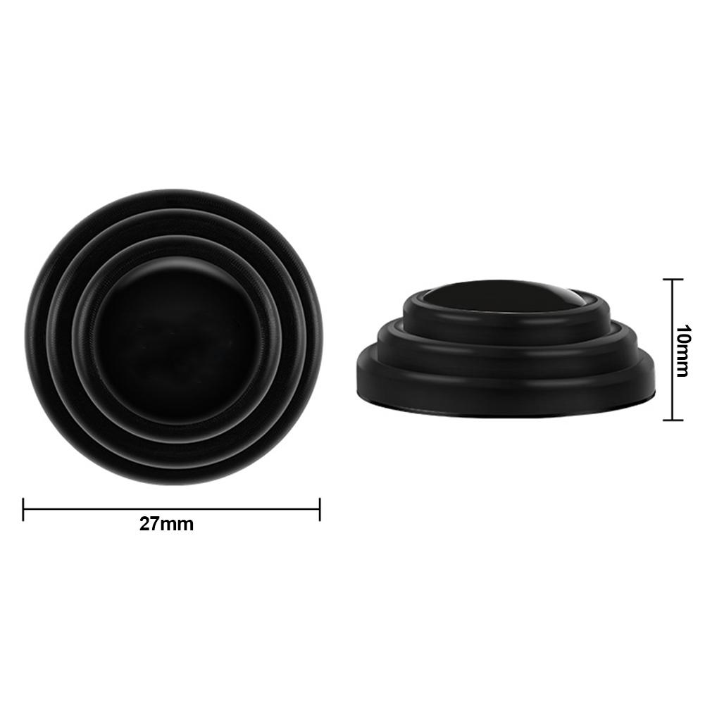 10Pcs Car Door Shockproof Pad Silent Gasket Shock-absorbing Stickers for Trunk Sound Insulation Pads Thickening Cushion