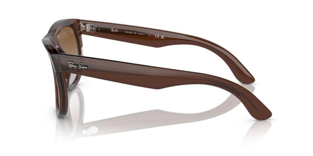Ray-Ban Солнцезащитные очки RBR0502S WAYFARER REVERSE Прозрачный Коричневый Прозрачный Градиент Коричневый Линза Низкая Посадка на Переносице Регулярный Импорт