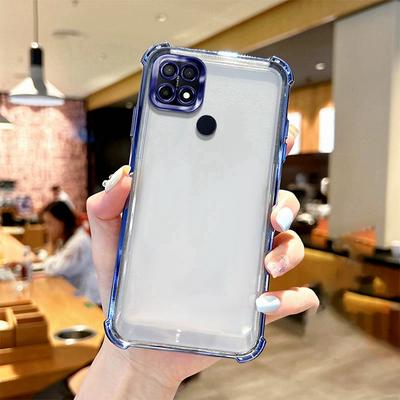 Противоударный чехол с защитой камеры (подушка) для Realme GT 5G 7 7T 14X 11 12 Pro Plus 12X 14 14T 8 9 5 6i 7i C31 Покрытие Силикон ТПУ Прозрачная крышка