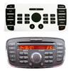 1 Set Stickers To Repair The Buttons For 6000 CD Radio On For Ford For Mondeo Repair Decal Sticke Radio Panel Repair Patch