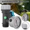 G3/4in  Water Pressure Regulator Valve with Pressure Gauge  Water Pressure Valve