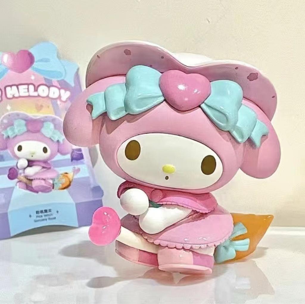 Sanrio Блайндбокс Мультяшная Куроми Кукла Счастливое Гадание Аниме Серия Фигурка Модель Кукла Детская Игрушка Настольный Декор Подарок на День Рождения