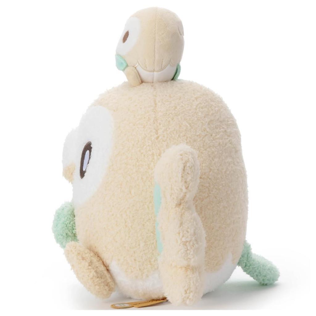 Plush Toy Rowlet Plush Approximately 30cm Tall Pokémon PokéPiece (Plush Ver.) Toy,