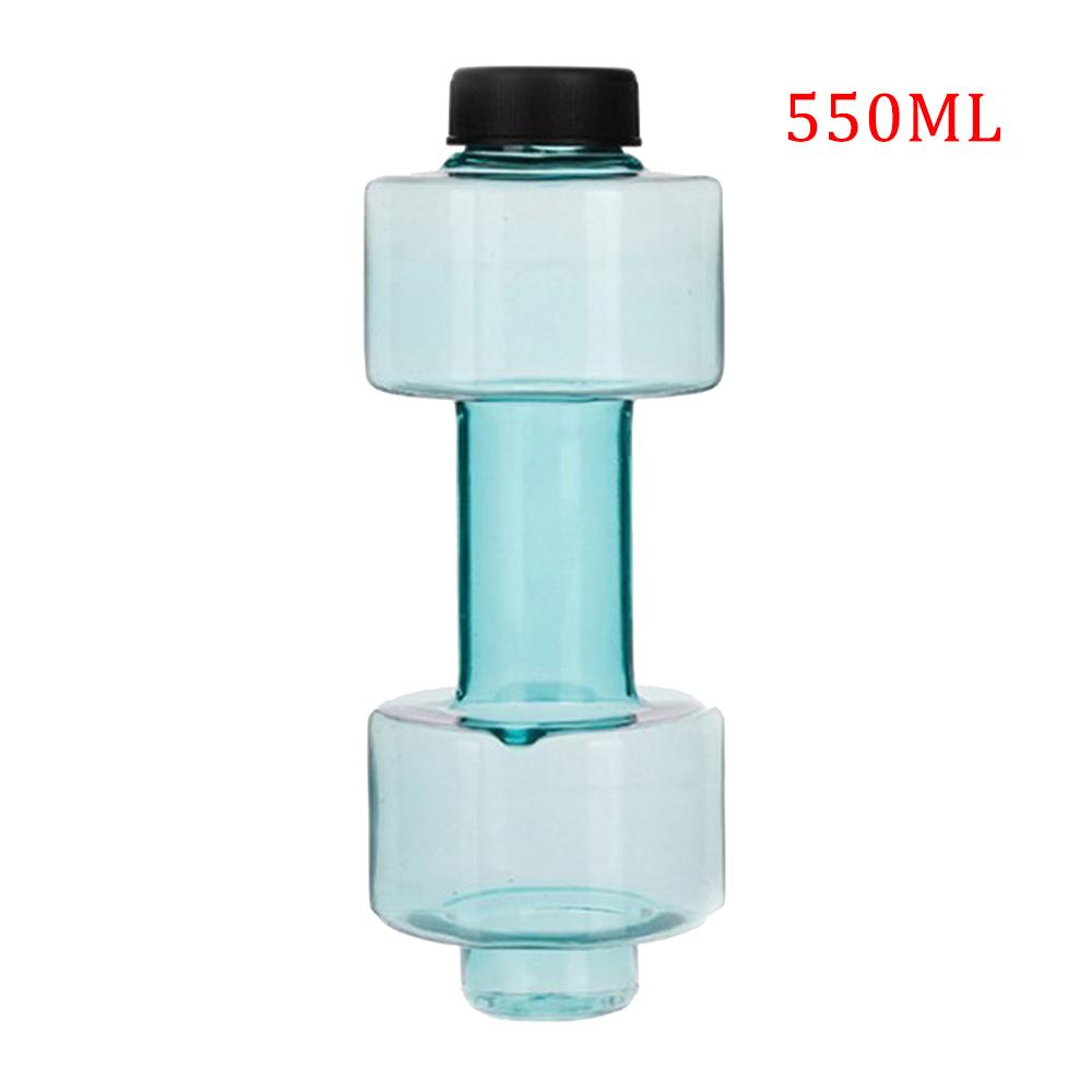 Water Dumbbell Sport Bottle Large Capacity Gym Running Fitness Bodybuilding Exercise Outdoor Bicycle Camping Cycling Bottle