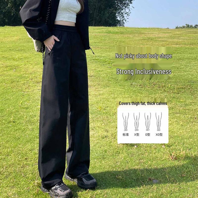 Women's DuPont Three-Proof Convertible Wide-Leg Cargo Pants