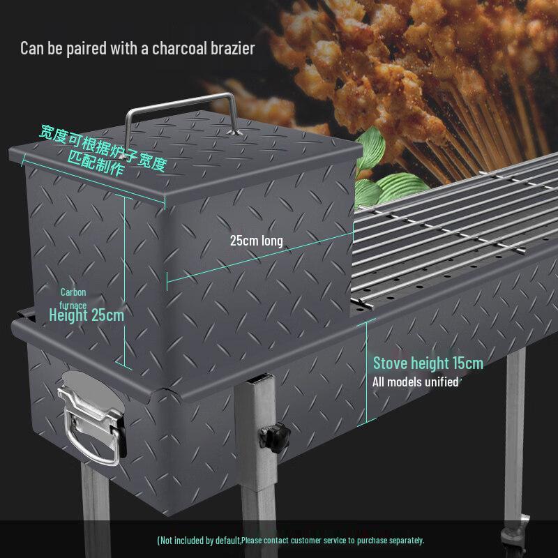 Commercial Charcoal BBQ Grill