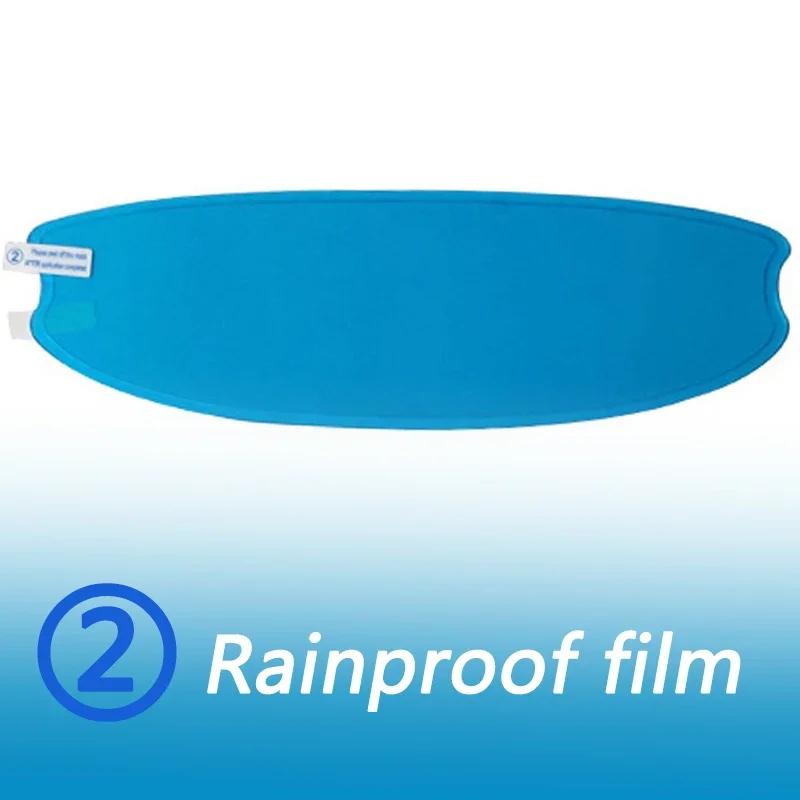 Motorcycle Helmet Clear Anti-Fog Rainproof Film Helmet Lens Nano Coating Sticker Moto Safety Driving Helmet Accessories