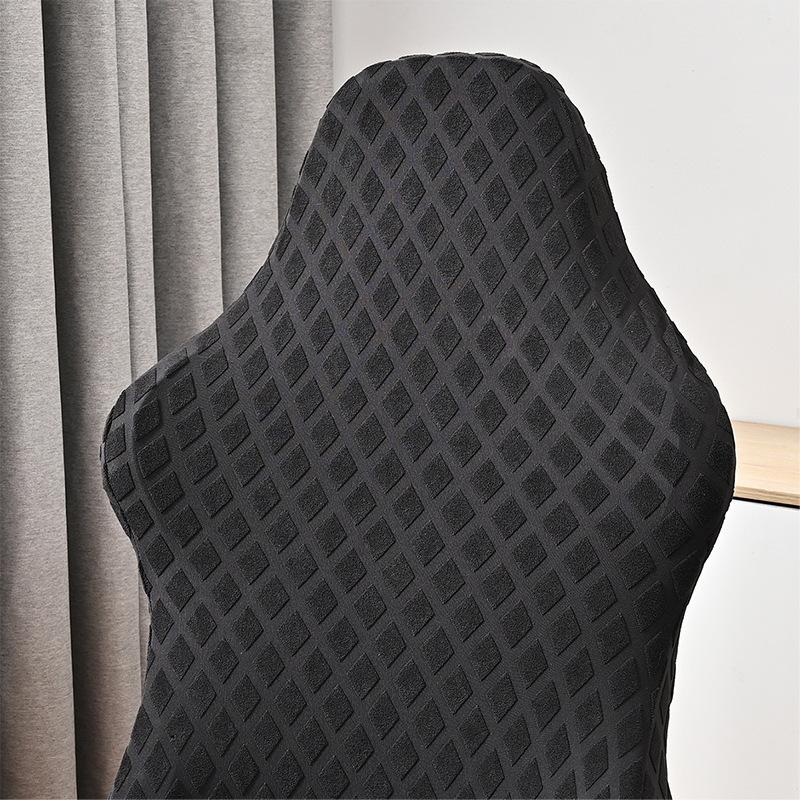 Жаккардовый чехол на стул для киберспорта с бриллиантами, компьютерные игры, интернет-кафе, конкурентоспособный вращающийся чехол на стул, эластичный чехол на стул для киберспорта