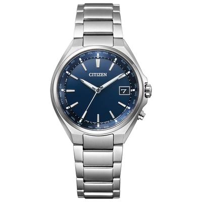 Atessa Radio Watch World Time Direct Flight Silver [Citizen] Eco-Drive Eco-Drive CB1120-50L Мужские