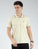 Men's Regular Fit Printed Half Sleeve Polo T-Shirt