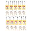 10 Sets 38mm Lockout Lock Nylon Industrial Engineering Insulation for Chemical Power