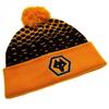 Wolverhampton Wanderers FC Bobble Knitted Cuffed Beanie