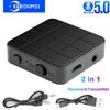 2 In 1 Bluetooth 5.0 Adapter Wireless Audio Receiver Transmitter with 3.5MM Jack AUX for PC Car Speaker