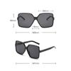 Irregular Oversized Sunglasses Trendy Classic Punk Outdoor Gradient Sun Glasses Female Cycling Driving Eyewear