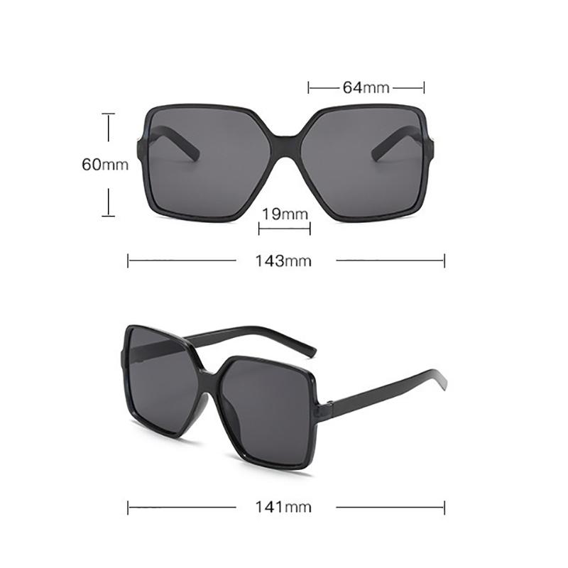 Irregular Oversized Sunglasses Trendy Classic Punk Outdoor Gradient Sun Glasses Female Cycling Driving Eyewear