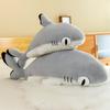 Shark Cat Stuffed Toy Doll Soft 2-in-1 Plush Plushie Stuffed Animal Prop Holiday Decorative Bedroom Sofa