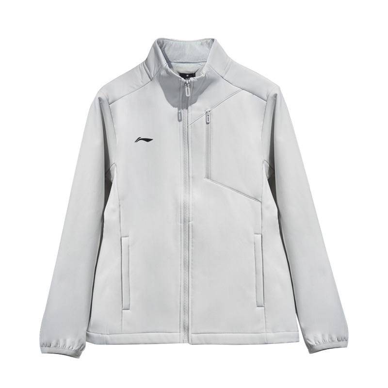 Li Ning Свободная Удобная Повседневная Спортивная Тонкая Флисовая Куртка Унисекс Куртка AJDU031-1