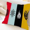 Cartoon R-Rwby Stitch Lucky Dragon pillow cover sofa cushion cover home room decoration children gift
