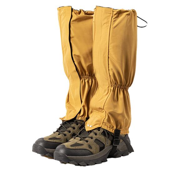1 Pair Outdoor Leg Gaiter Adjustable Men Women Hiking Climbing Skiing Hunting Sand Guard Snow Boot Shoe Gaiter Leg Protector Cover