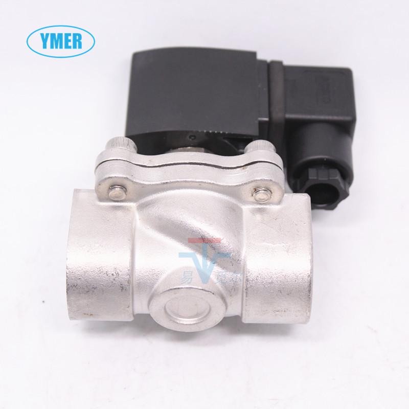 Stainless Steel Solenoid Valve, AC220V/DC24V, Normally Closed for Water & Oil Control