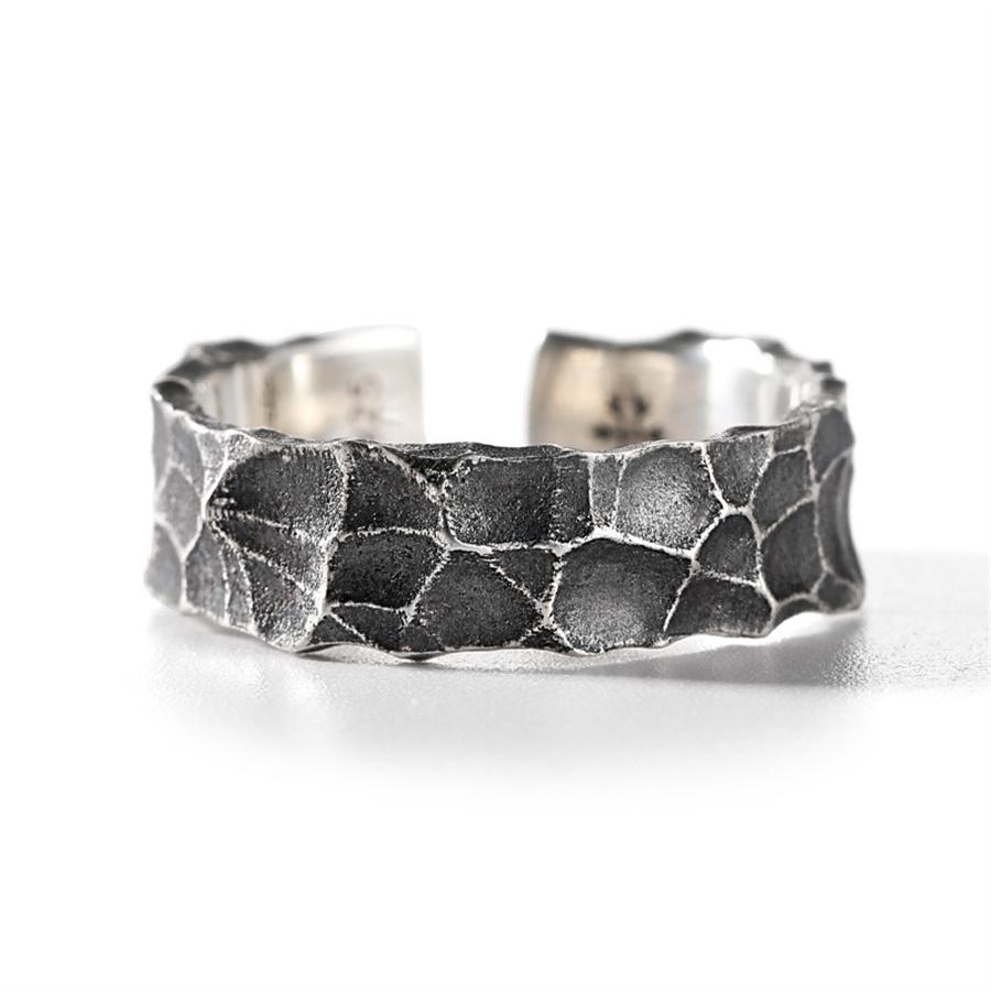 INS Fashion Серебряный цвет нерегулярные жидкие лавовые каплевидные кольца для женщин геометрический поворот панк открывающееся кольцо ювелирные изделия