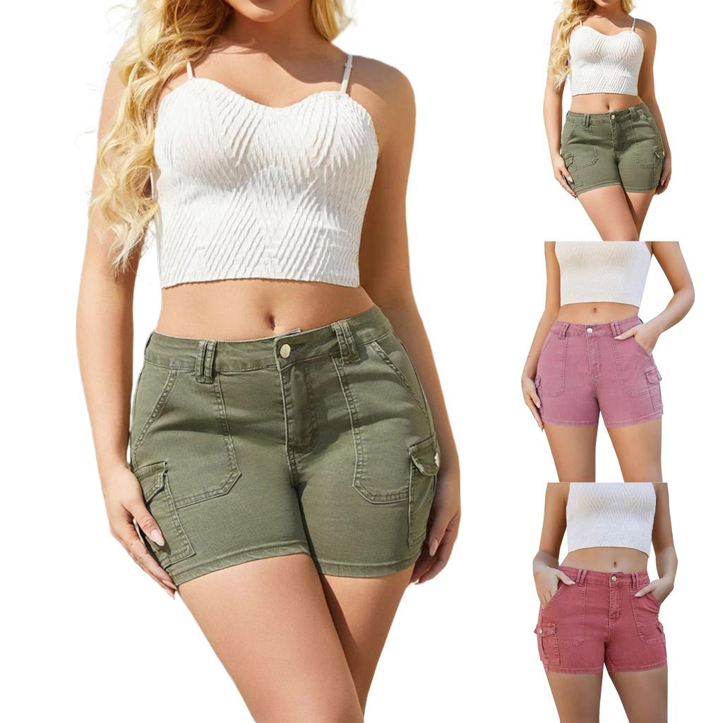 Women's Comfortable Fashion Stretch Denim Casual Shorts