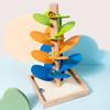 Children's Disassembly and Assembly Simulation Ball Inserting Building Block Making Snowflake Flakes Colored Leaves Splicing Leaves Petals Leaf Ladder